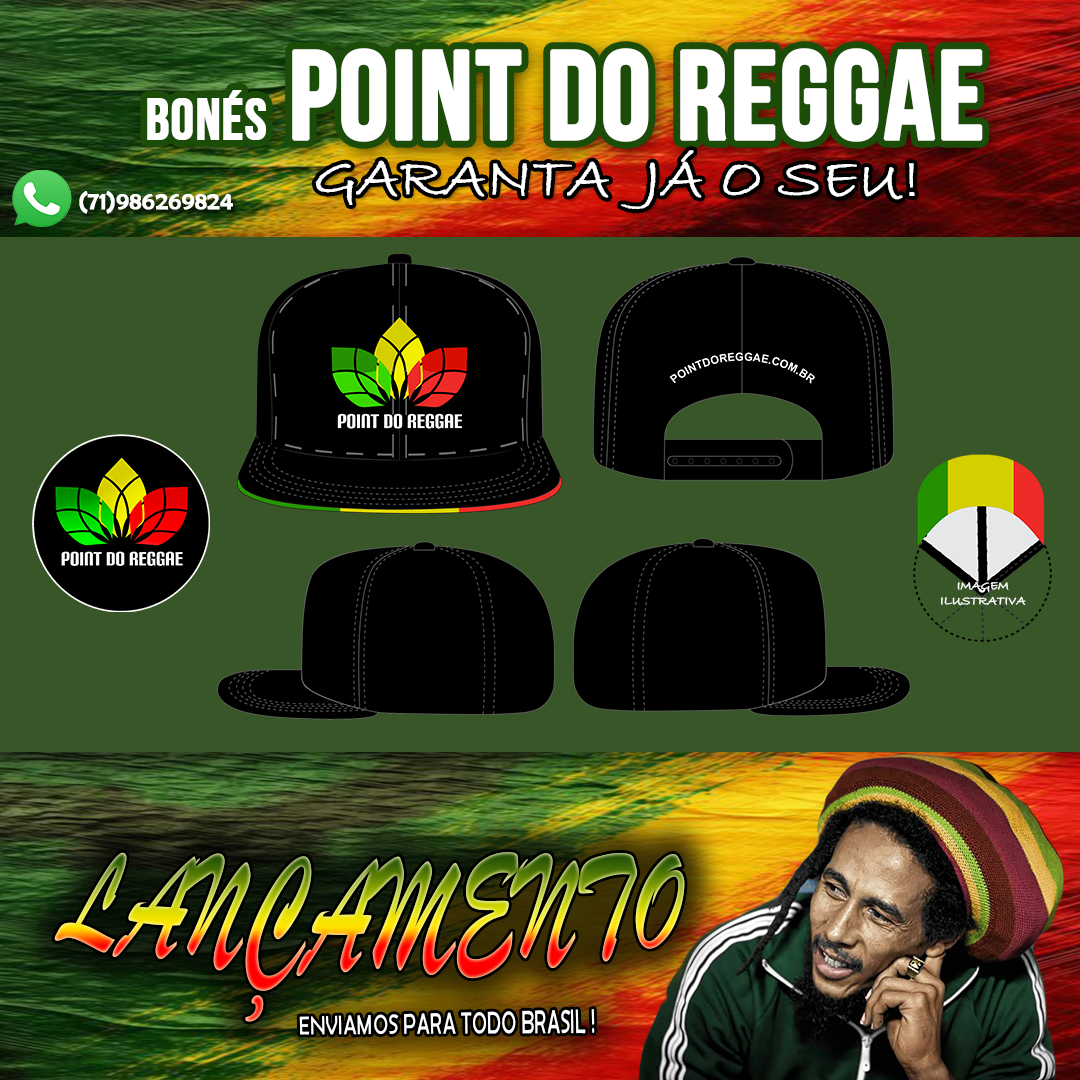 Bonés Point do Reggae